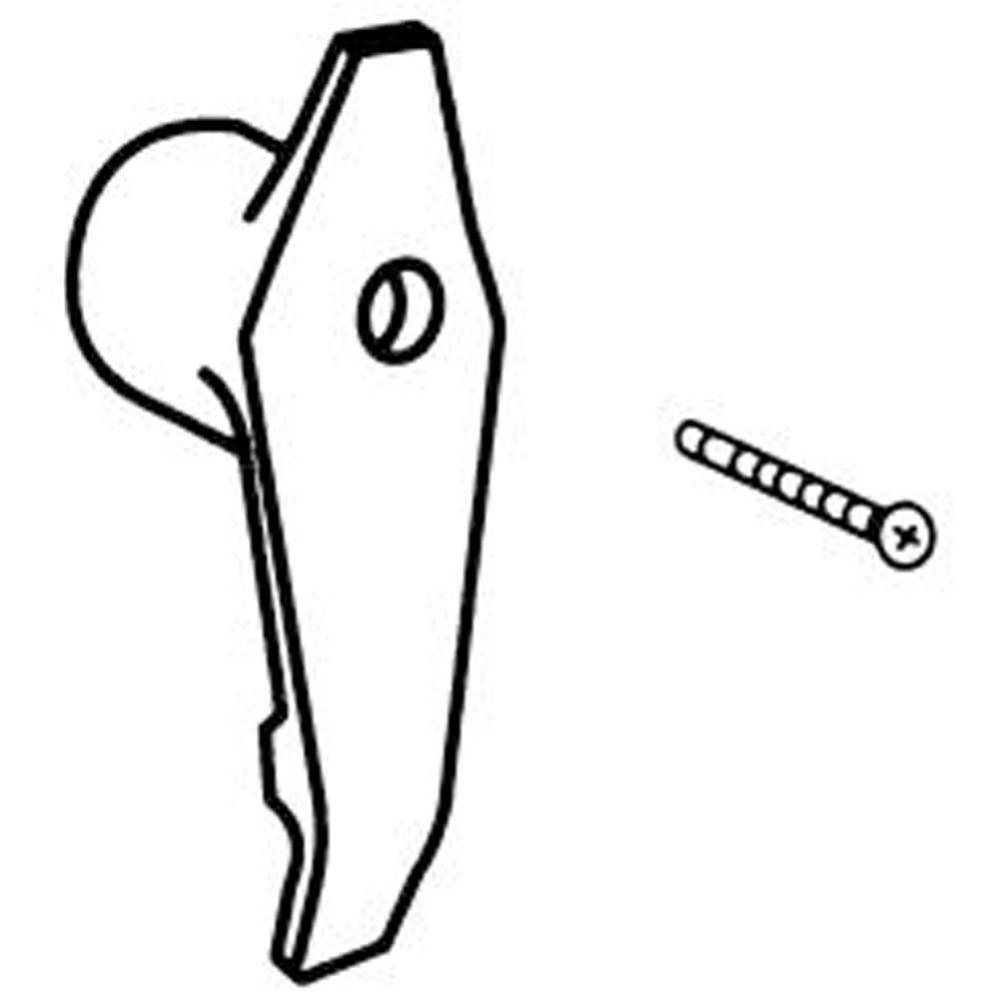 Easy Grip Handle Kit, 1 Handle Tub/Shower,Vandal Proof