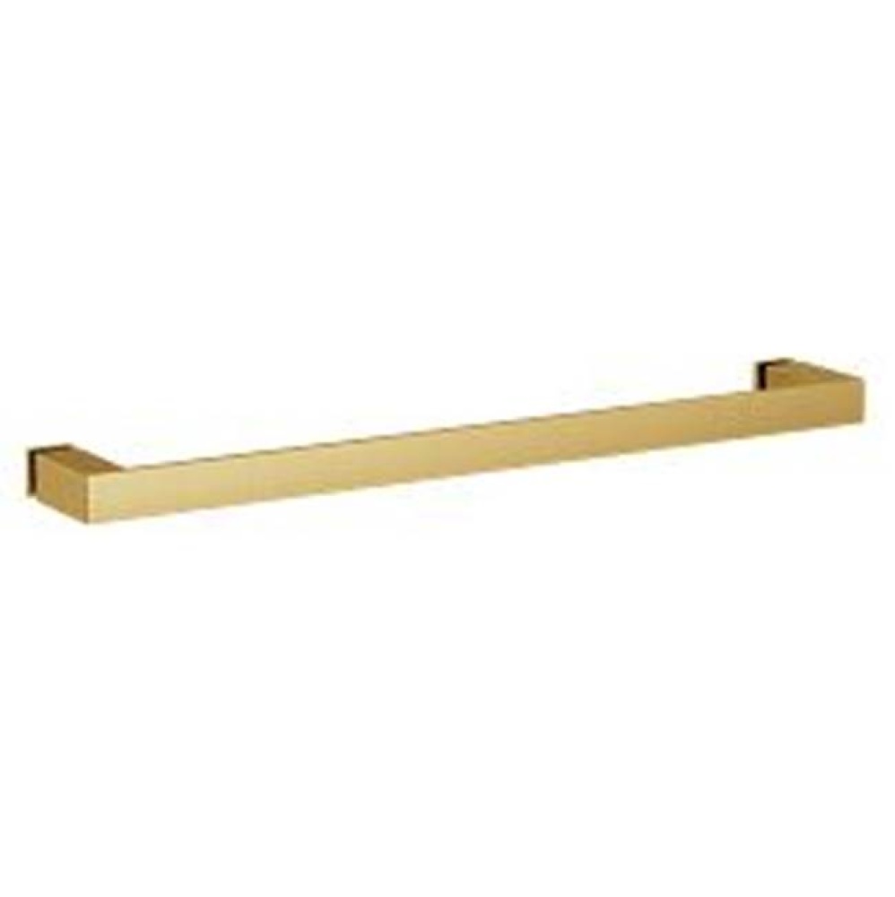 Contemporary Square Glass Install 18'' Towel Bar, Bg