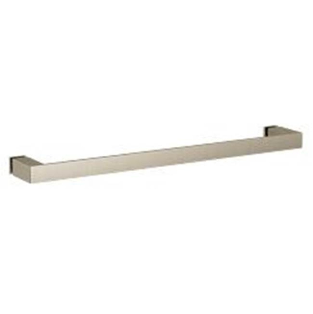 Contemporary Square Glass Install 18'' Towel Bar, Bn