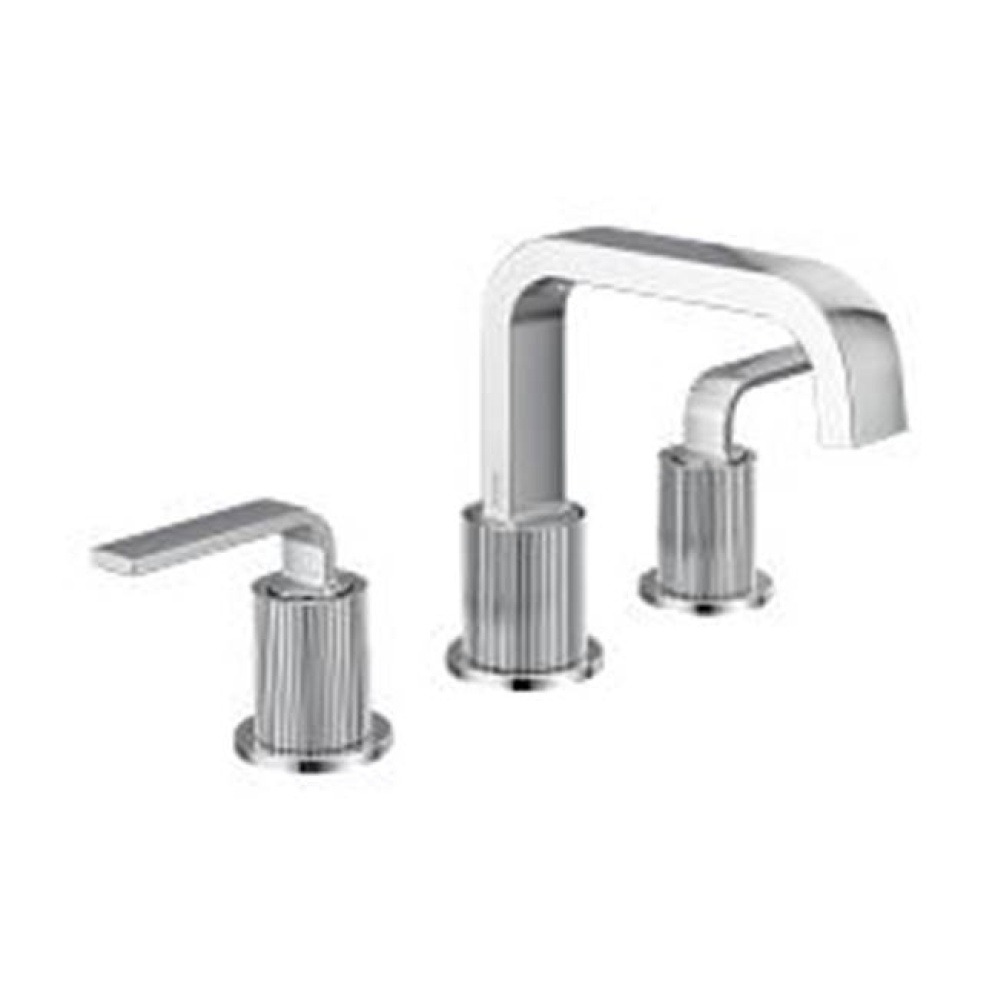 Chrome Two-Handle Bathroom Faucet