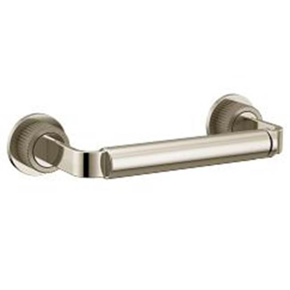 Brushed Nickel/Polished Nicke Pivoting Paper Holder