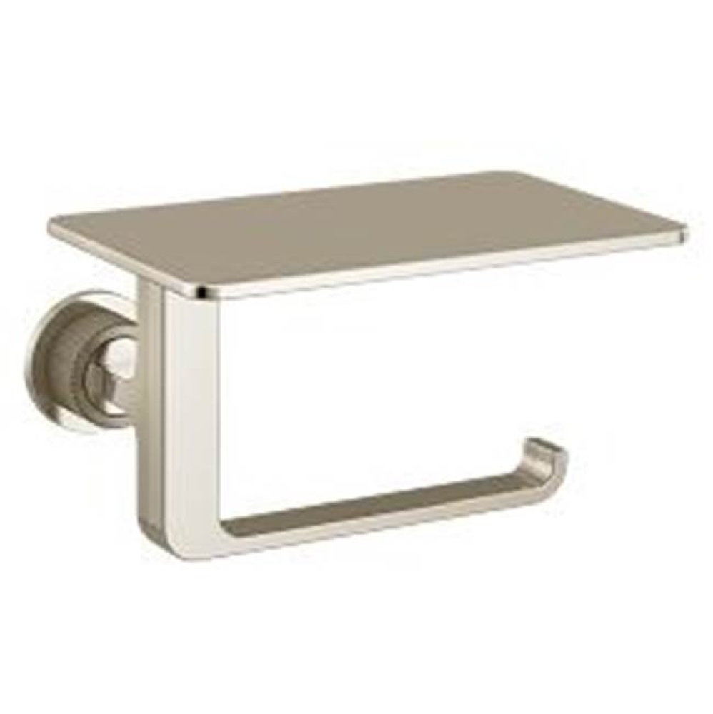 Cambium Single Paper Holder W/shelf, Bn+