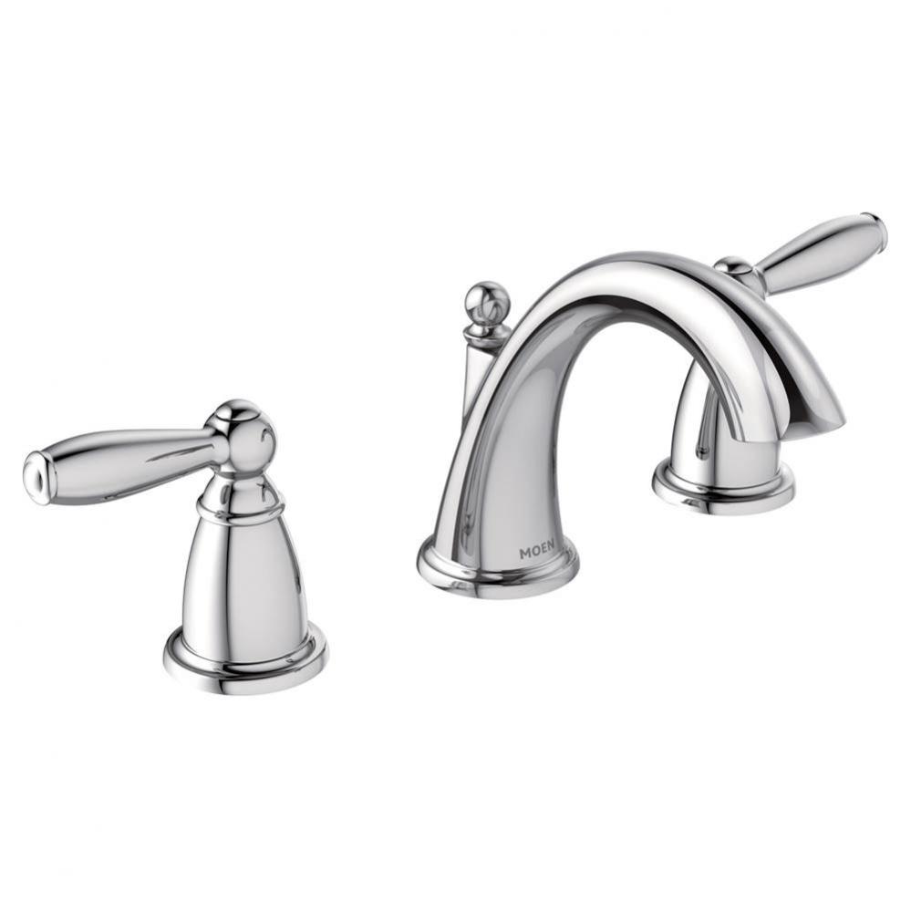 Brantford 8 in. Widespread 2-Handle High-Arc Bathroom Faucet Trim Kit in Chrome (Valve Sold Separa
