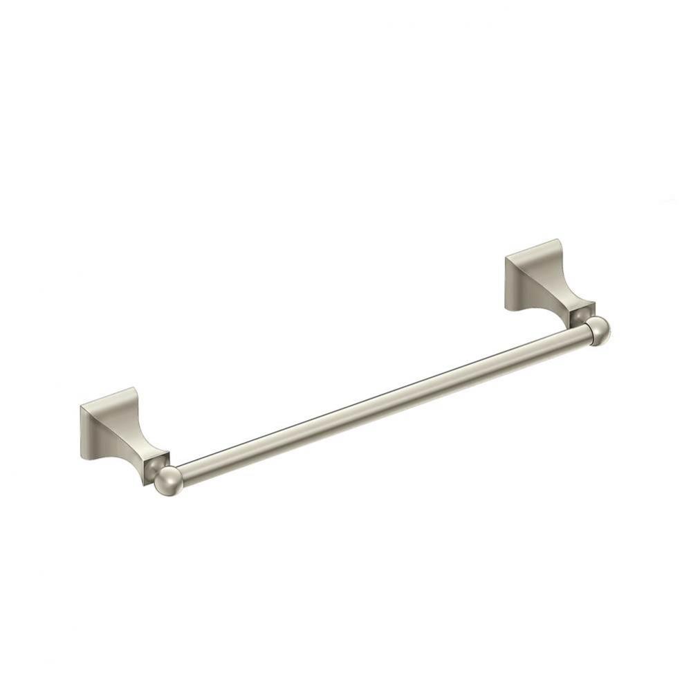 Brushed Nickel 18'' Towel Bar