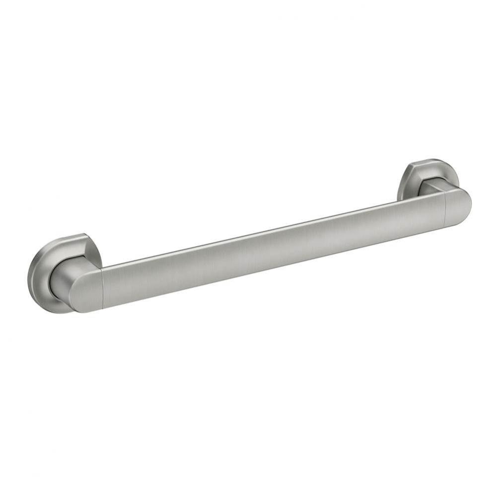 Brushed Nickel 18'' Designer Grab Bar