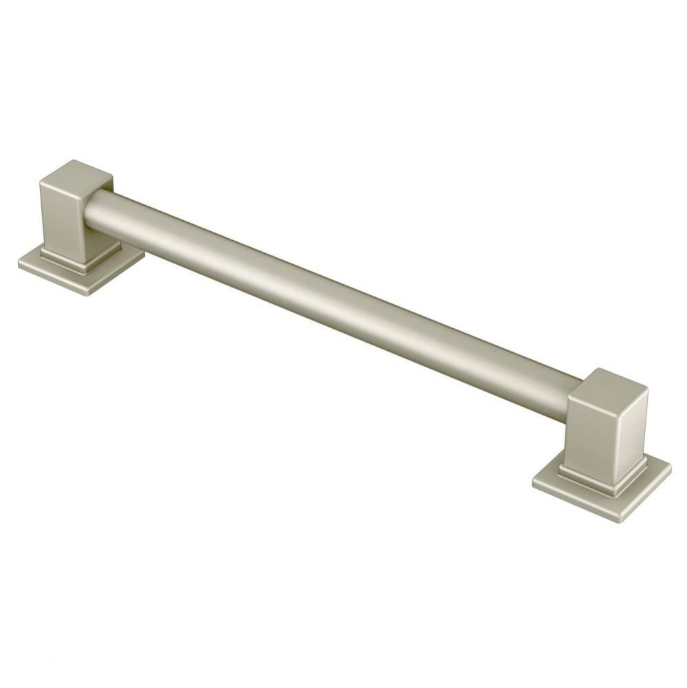 Brushed Nickel 36'' Designer Grab Bar