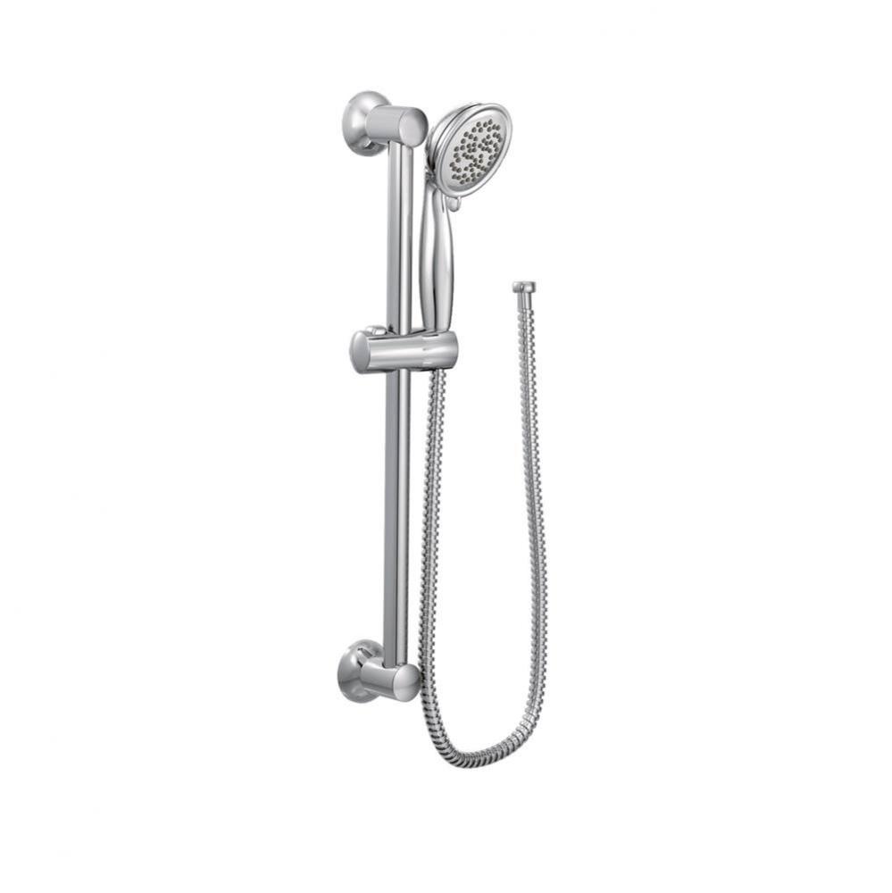 Envi Eco-Performance Handheld Shower with 30'' Slide Bar, Chrome