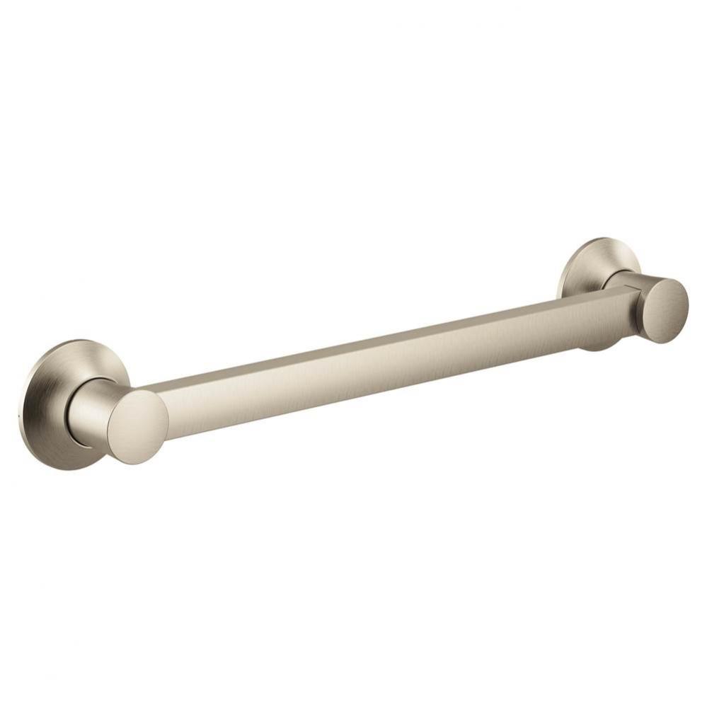 Brushed Nickel 12'' Grab Bar