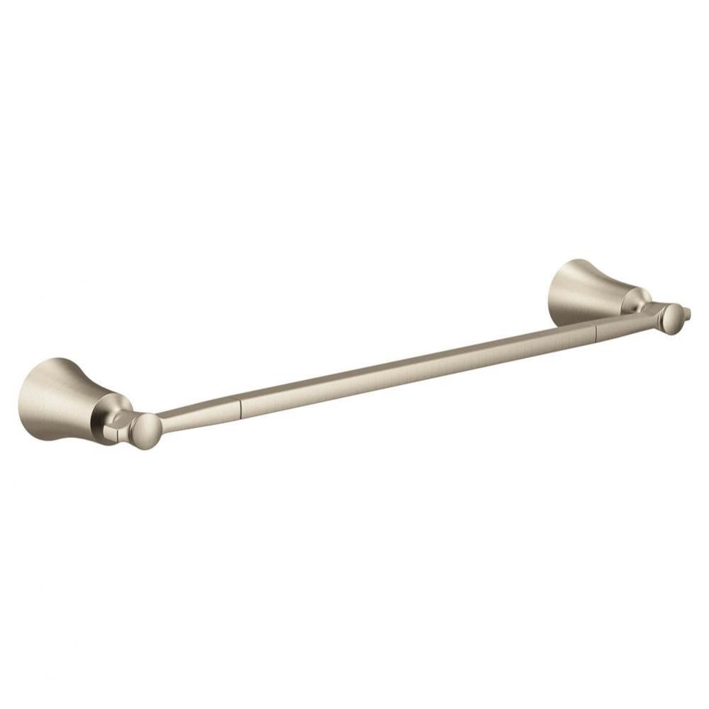 Brushed Nickel 18'' Towel Bar