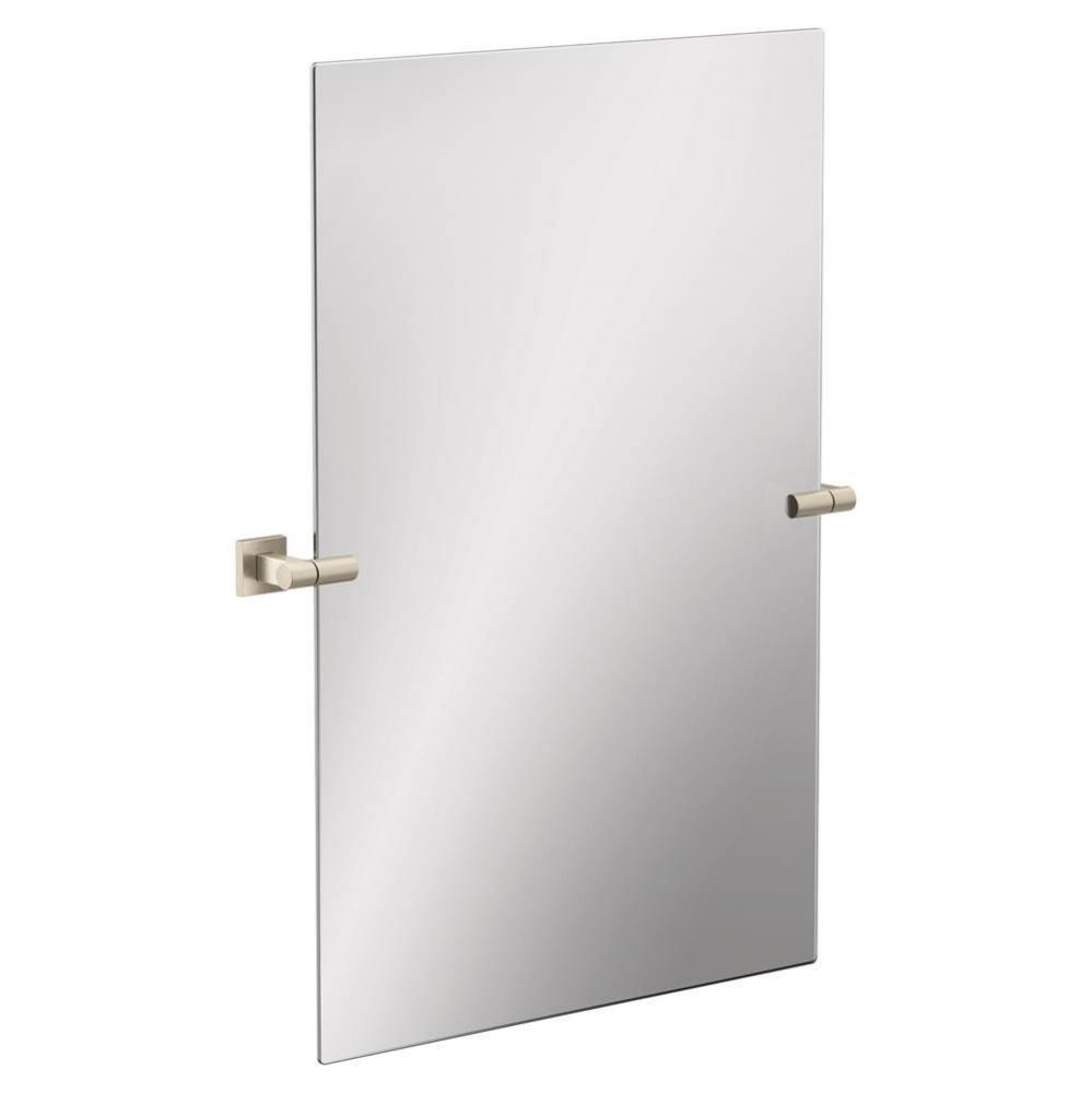 Brushed Nickel Mirror