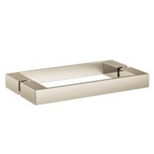 Moen BP0215NL - Contemporary Square Glass Install 8'' Door Handle, Nl