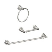 Moen Y2633BN - Brushed Nickel Pivoting Paper Holder Towel Bar/Towel Ring
