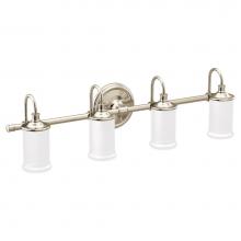 Moen YB6464NL - Polished Nickel Four Globe Bath Light