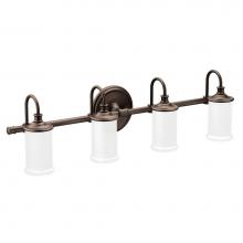 Moen YB6464ORB - Oil Rubbed Bronze Four Globe Bath Light