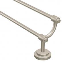 Moen DN0722BN - Brushed Nickel 24'' Double Towel Bar