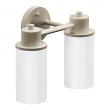 Moen DN0762BN - Brushed Nickel Two Globe Bath Light