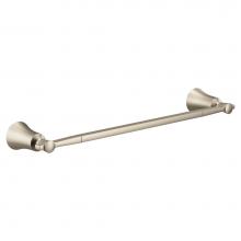 Moen YB0318BN - Brushed Nickel 18'' Towel Bar