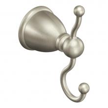 Moen Y3103BN - Brushed Nickel Double Robe Hook