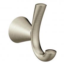 Moen YB2303BN - Brushed Nickel Double Robe Hook