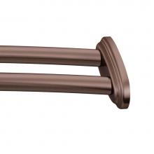Moen DN2141OWB - Old World Bronze Adjustable Curved Shower Rod