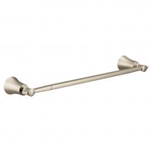 Moen YB0324BN - Brushed Nickel 24'' Towel Bar