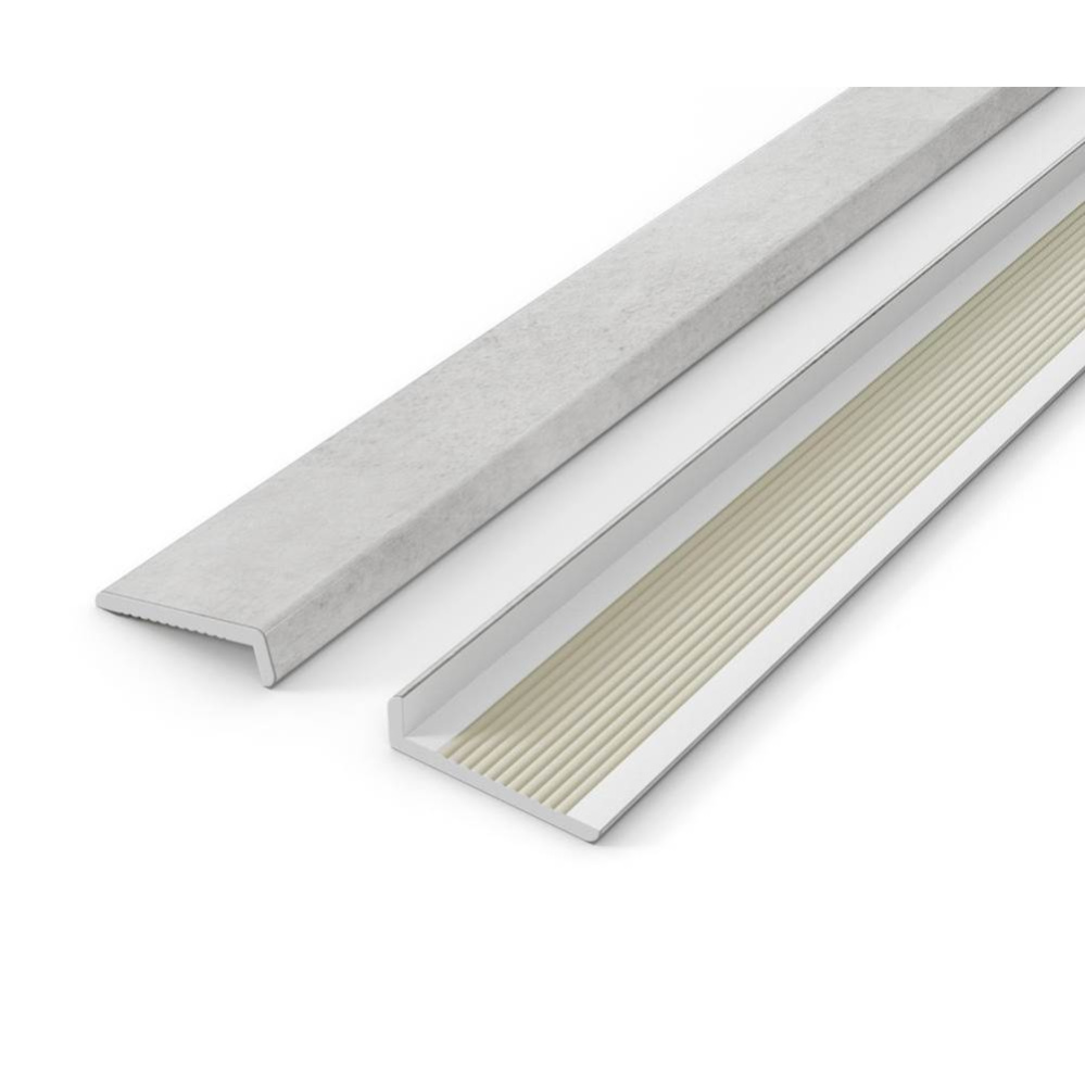 Manhattan Edge Trim 94 in. in Concrete Grey