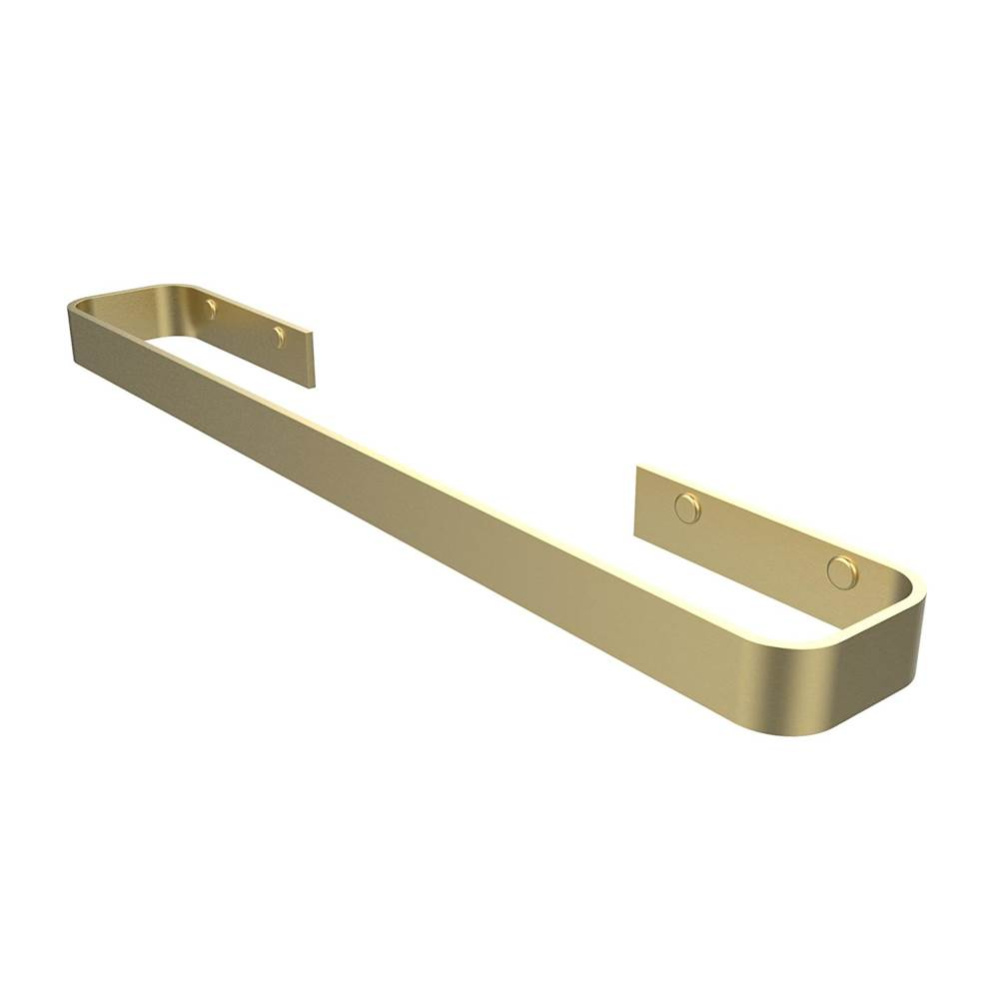 Manhattan 18 in. Single Towel Bar in Brushed Gold