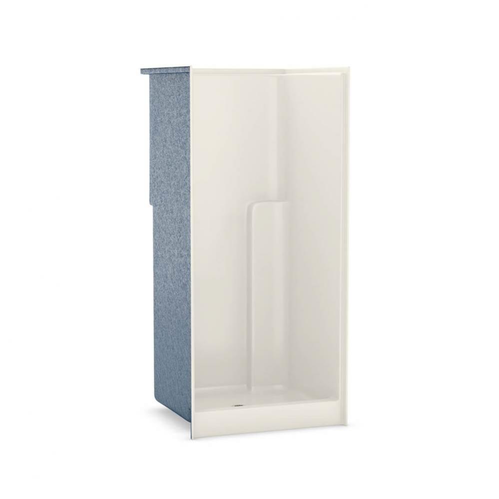 US36 36 in. x 36 in. x 79.25 in. 1-piece Shower with No Seat, Center Drain in Biscuit
