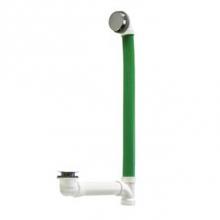 Maax 10025081-084 - Waste and overflow 27'' flexible neck in Chrome