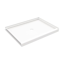 Maax 107535-000-270-000 - Icon 5038 ANSI B SMC Alcove Shower Base with Center Drain in White