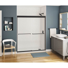 Maax 134675-900-340-000 - Kameleon SC 55-59 x 71 in. 8 mm Bypass Shower Door for Alcove Installation with Clear glass in Mat