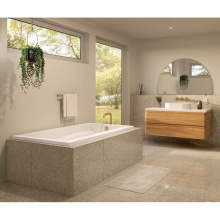 Maax 101269-L-054-001 - Optik 6636 Acrylic Alcove Left-Hand Drain Hydrofeel Bathtub in White