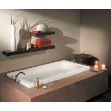 Maax 102786-056-001 - Aiiki 7236 Acrylic Drop-in End Drain Combined Hydrofeel & Aerofeel Bathtub in White
