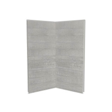 Maax 103388-304-516-000 - Utile 3636 Composite Direct-to-Stud Two-Piece Corner Shower Wall Kit in Factory Rough Vapor