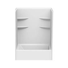 Maax 103678-000-001-001 - CAE260S 60 x 35 Acrylic Alcove Left-Hand Drain One-Piece Tub Shower in White