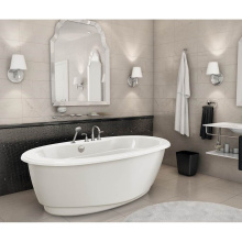 Maax 106619-000-001-000 - Souvenir Acrylic Freestanding Center Drain Bathtub in White