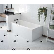 Maax 106813-000-002-002 - Mackenzie Corner 6032 AcrylX Corner Right-Hand Drain Bathtub in White