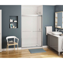 Maax 134571-900-084-000 - Kameleon 43-47 x 71 in. 8 mm Bypass Shower Door for Alcove Installation with Clear glass in Chrome