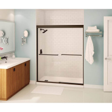 Maax 134665-900-172-000 - Kameleon SC 55-59 x 71 in. 6 mm Bypass Shower Door for Alcove Installation with Clear glass in Dar