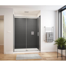 Maax 135238-900-084-000 - Connect Pro 57-58.5 x 76 in. 6mm Sliding Shower Door for Alcove Installation with Clear glass in C