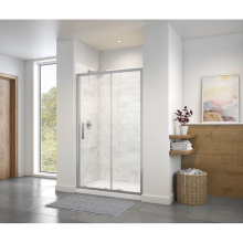 Maax 135241-900-084-000 - Connect 43.5-45 x 72 in. 6mm Sliding Shower Door for Alcove Installation with Clear glass in Chrom
