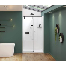 Maax 135870-900-340-000 - Nebula 44.5-46.5 x 78.75 in. 8mm Sliding Shower Door for Alcove Installation with Clear glass in M