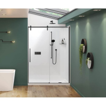 Maax 135875-900-340-000 - Nebula 56.5-58.5 x 78.75 in. 8mm Sliding Shower Door for Alcove Installation with Clear glass in M