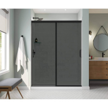 Maax 136335-973-340-000 - Incognito 76 Smoke 56-59 x 76 in. 8mm Bypass Shower Door for Alcove Installation with Dark Smoke g