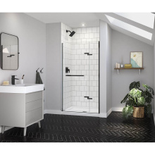 Maax 139576-900-340-000 - Reveal Sleek 71 38-41 x 71 1/2 in. 8mm Pivot Shower Door for Alcove Installation with Clear glass