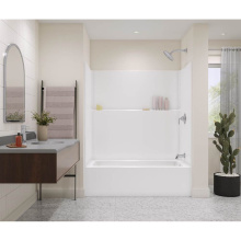 Maax 107157-000-002-001 - Icon TS6032 AcrylX™ Alcove Left Hand Drain One-Piece Tub Shower in White