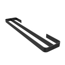 Maax 10045087-340 - Manhattan 24 in. Double Towel Bar in Matte Black