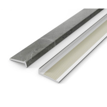 Maax 107637-118-296-000 - Manhattan Edge Trim 94 in. in Marble Dark Grey