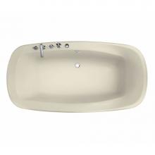 Maax 101318-004-004 - Eterne 7242 Acrylic Drop-in Center Drain Hydromax Bathtub in Bone