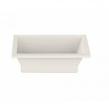 Maax 102786-000-007 - Aiiki 7236 Acrylic Drop-in End Drain Bathtub in Biscuit